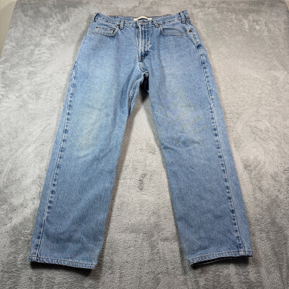 Vintage Gap Loose Fit Jeans Mens 32x28 Blue Light Wash Denim 100% Cotton 90s